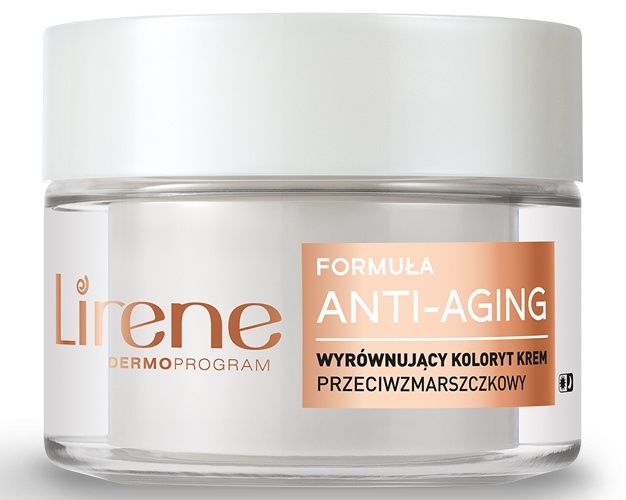 Lirene Anti-Aging Formula Color Correcting Anti-Wrinkle Cream