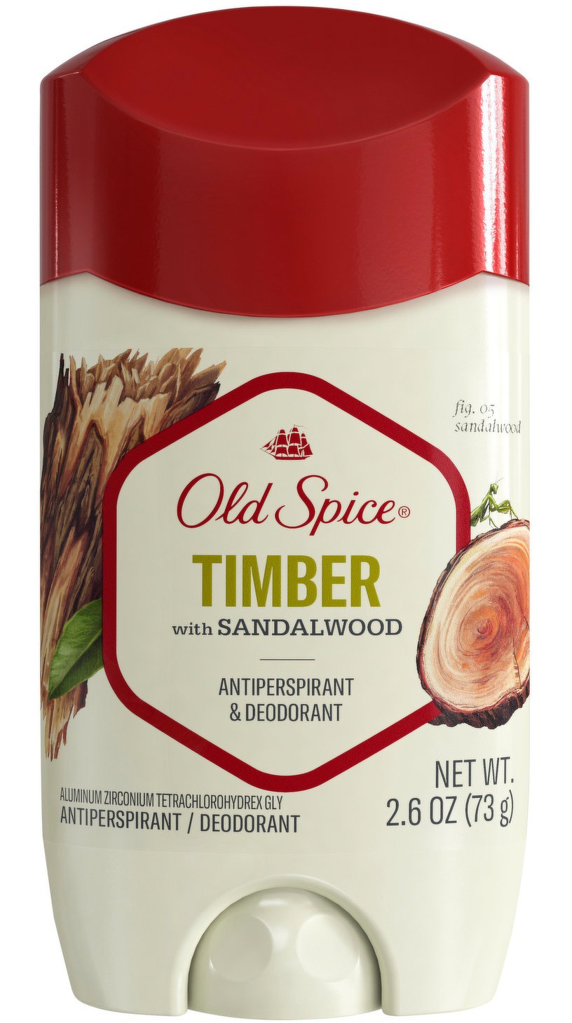 Old Spice Timber with Sandalwood Antiperspirant & Deodorant