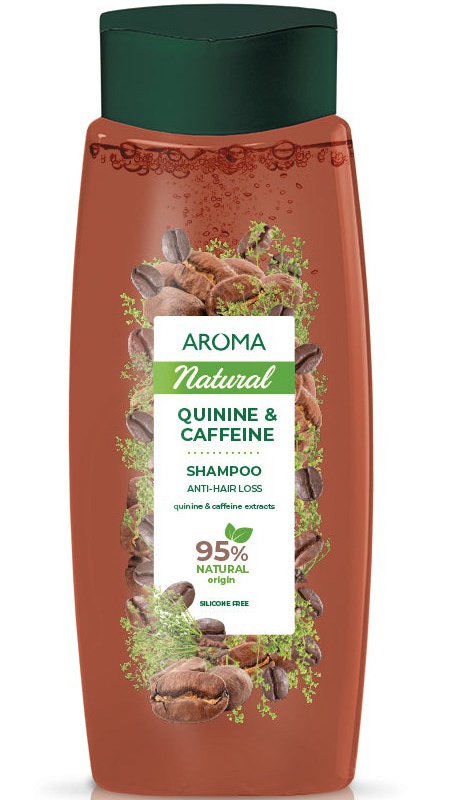 Aroma Natural Quinine & Caffeine Anti-hair Loss Shampoo