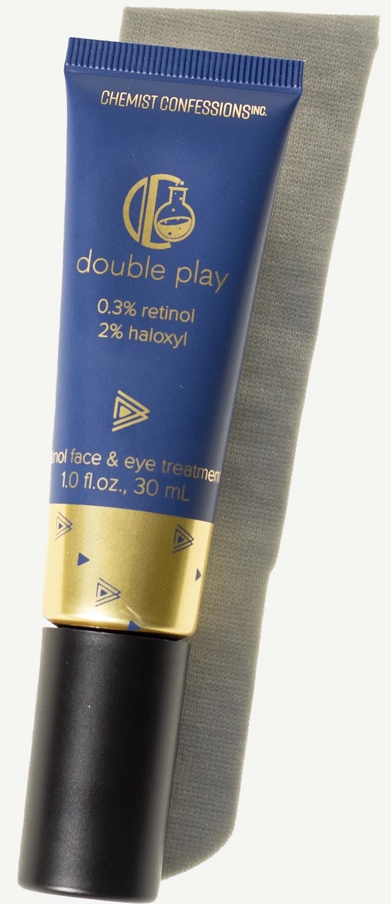 Chemist Confessions Double Play Face & Eye Treatment Retinol + Peptides