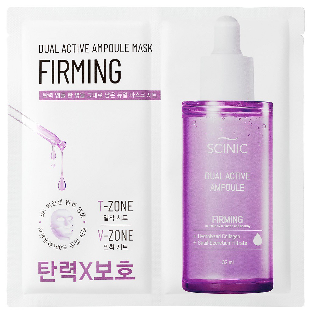 Scinic Dual Active Ampoule Mask Firming