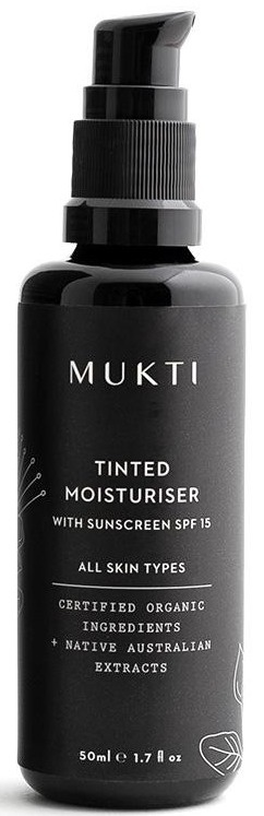 Mukti Organics Organic Tinted Moisturiser With Sunscreen