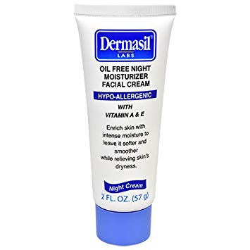 Dermasil Lab Oil Free Night Moisturizer Facial Cream With Vitamin E