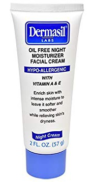 Dermasil Lab Oil Free Night Moisturizer Facial Cream With Vitamin E