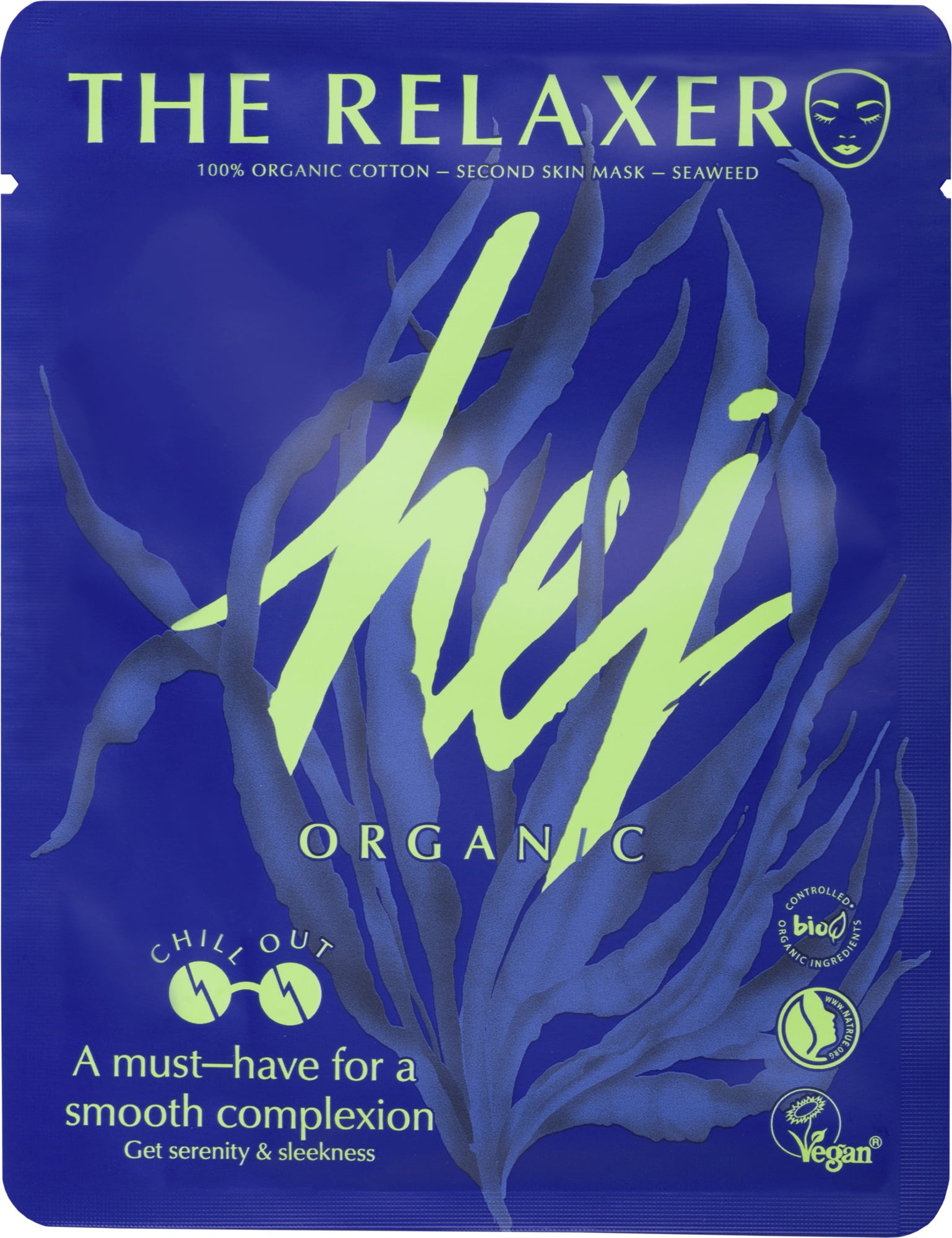 Hej organic The Relaxer Second Skin Mask