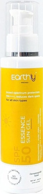 Earthly Wellness Essence Sun Gel Sunscreen SPF 50 Pa++++