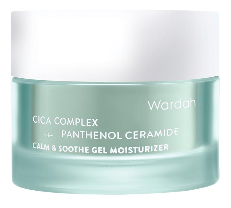 Wardah Cica Complex + Panthenol Ceramide Calm & Soothe Gel Moisturizer