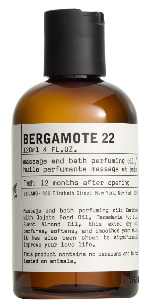 Le Labo Bergamote 22 Body Oil ingredients (Explained)