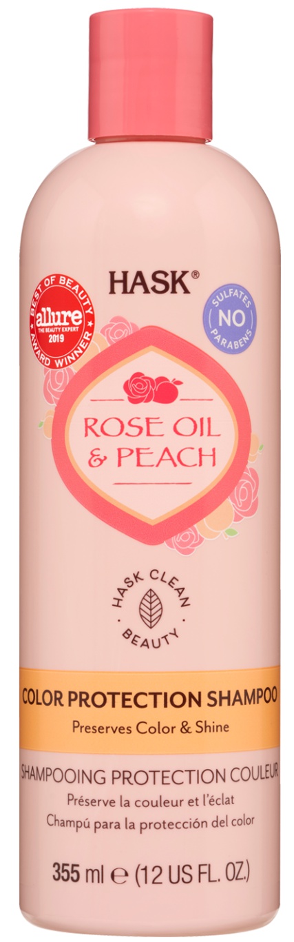 HASK Rose Oil & Peach Color Protection Shampoo