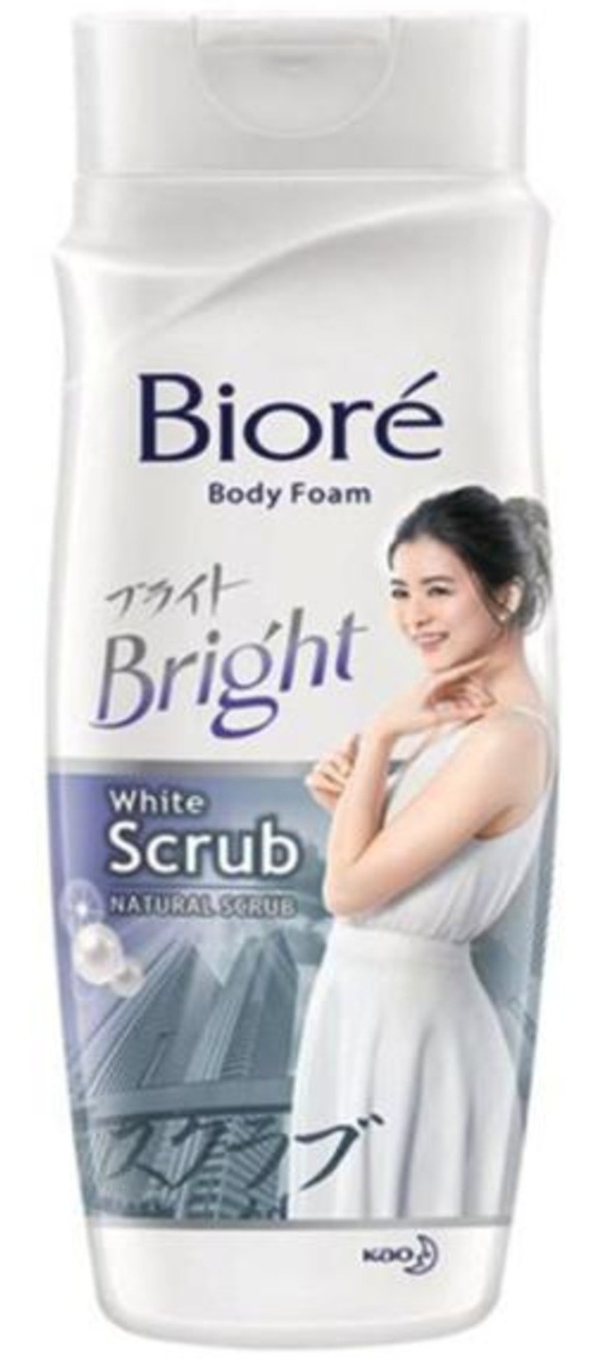 Biore Body Wash Bright White Scrub