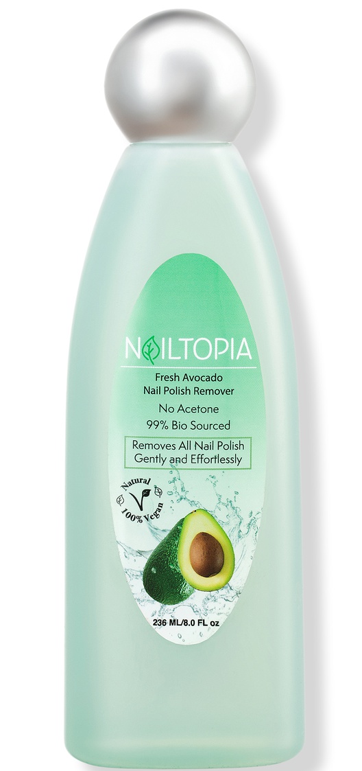 Nailtopia Bio-sourced, Plant Based, Acetone Free Nail Polish Remover
