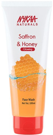 Naykaa Naturals Saffron & Honey Face Wash