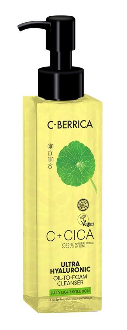 Natura Siberica C-Berrica C + CICA Ultra Hyaluronic Oil-To-Foam Cleanser