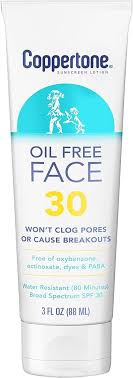 Coppertone Oil Free Face 30 SPF