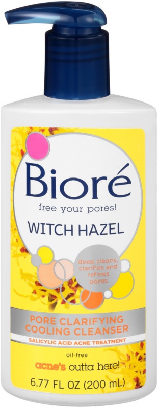 Biore Witch Hazel Pore Clarifying Cooling Cleanser