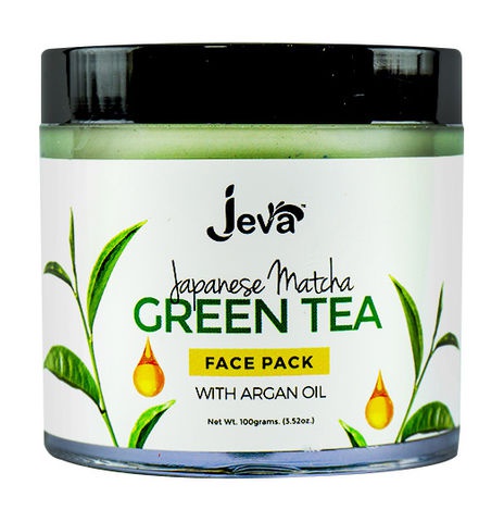 Jeva Japanese Matcha Green Tea Face Pack