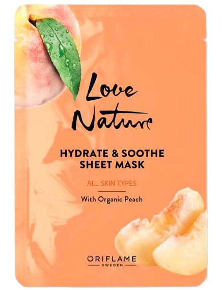 Oriflame Love Nature Hydrate & Soothe Sheet Mask