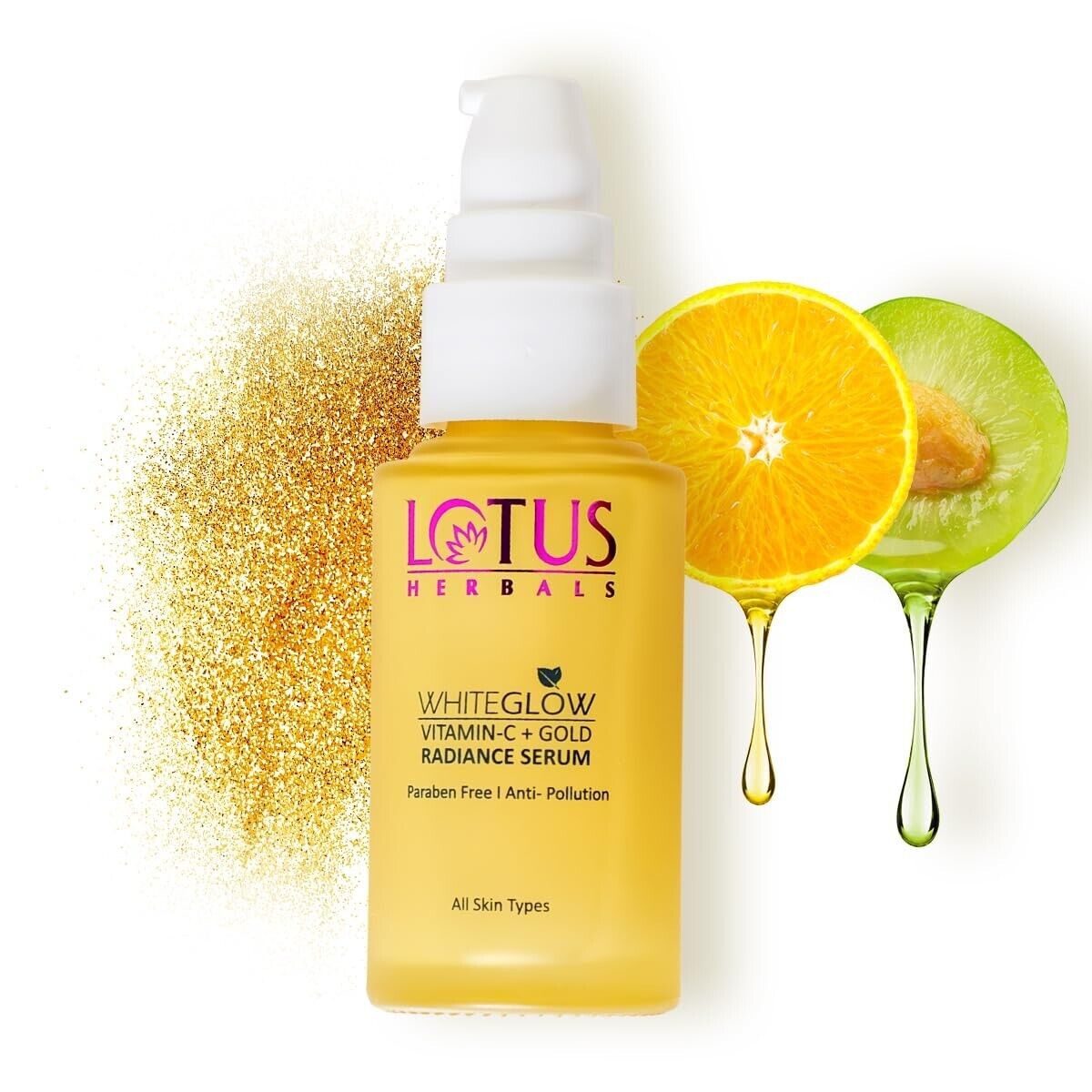 Lotus Herbals Vitamin C+gold Radiance Serum