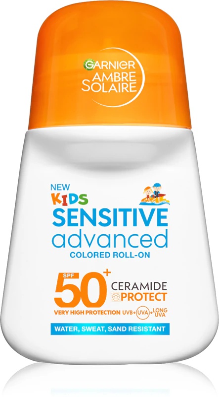 Garnier Ambre Solaire Sensitive Advanced Colored Roll-On SPF 50+