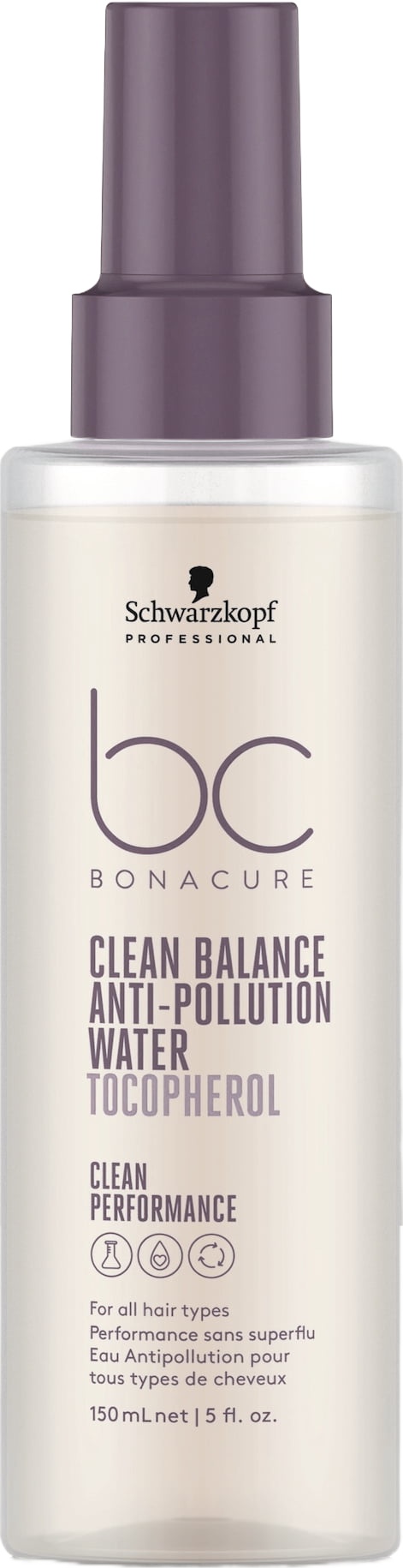 Schwarzkopf Professional BC Bonacure Clean Balance Deep Anti-Pollution Water