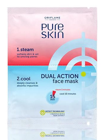 Oriflame Face Mask Double Action Pure Skin