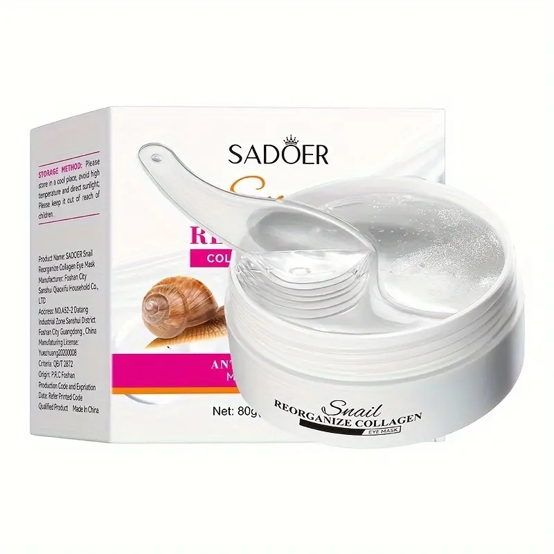 Sadoer Snail Reorganize Collagen Eye Mask