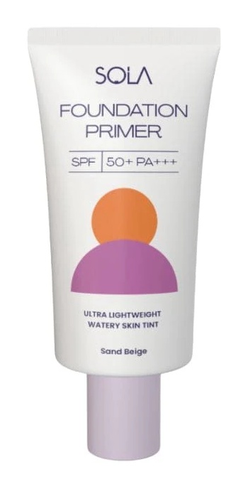 SOLA Foundation Primer SPF50+++ 30ml Sand Beige