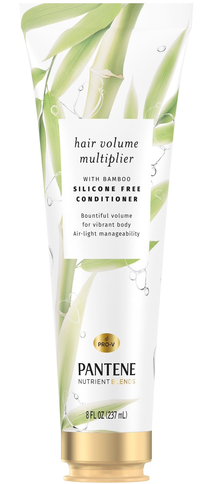 Pantene Nutrient Blends Hair Volume Multiplier Silicone Free Bamboo Conditioner