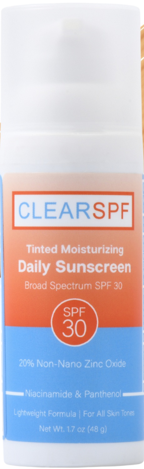 ClearSPF Tinted Moisturizing Daily Sunscreen Broad Spectrum SPF 30