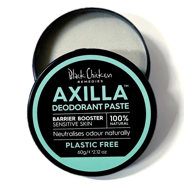 Black chicken Axilla™ Natural Deodorant Paste Barrier Booster - Plastic Free -