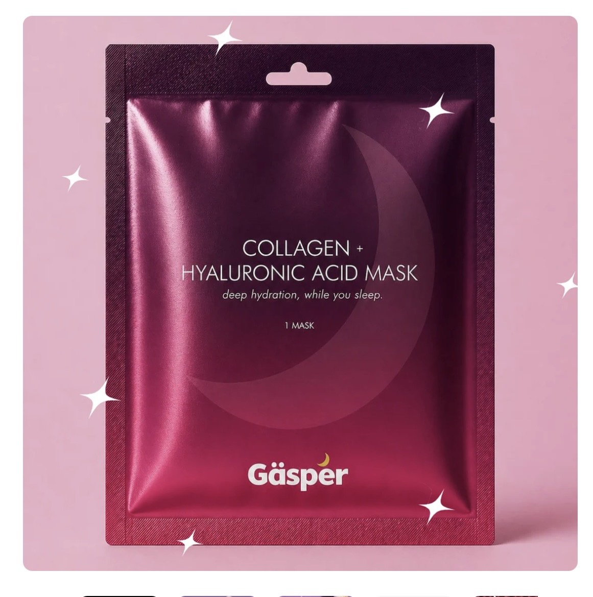 Gäsper Collagen Hyaluronic Acid Mask