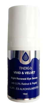 Tindigo Vivid & Velvet Night Renewal Retinol & Peptid Eye Serum