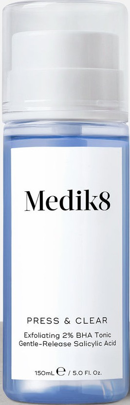Medik8 Press & Clear Exfoliating 2% BHA Tonic Gentle-release Salicylic Acid