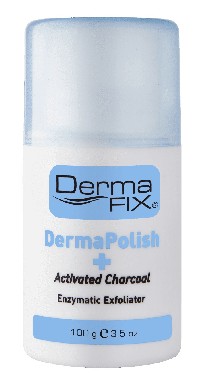Dermafix Dermapolish+ Activated Charchoal
