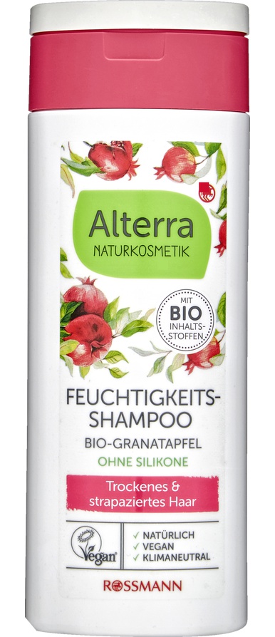 Alterra Feuchtigkeits Shampoo Bio-Granatapfel