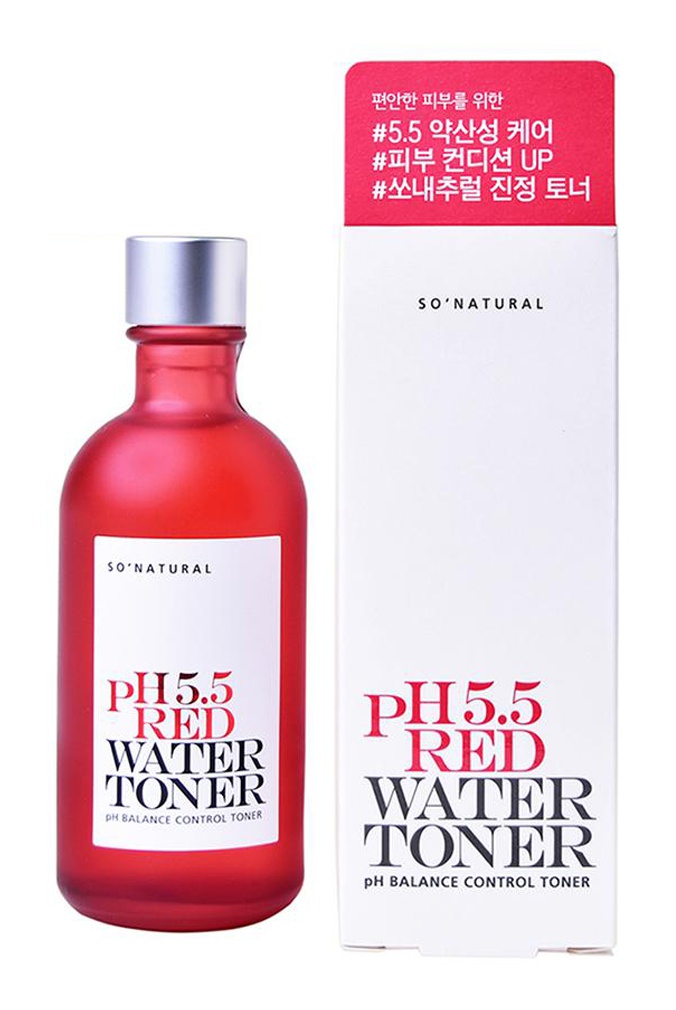 So natural pH 5.5 Red Water Toner