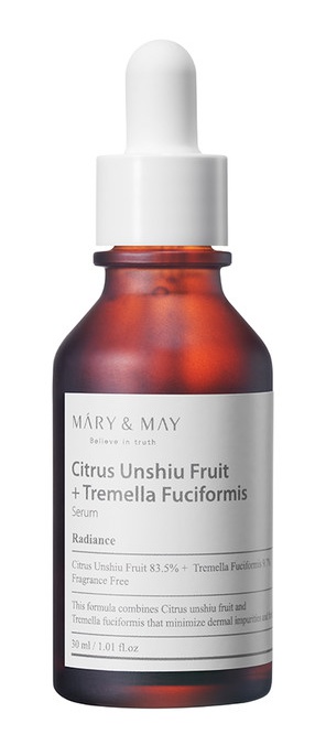 MARY & MAY Citrus Unshiu Fruit + Tremella Fuciformis Serum