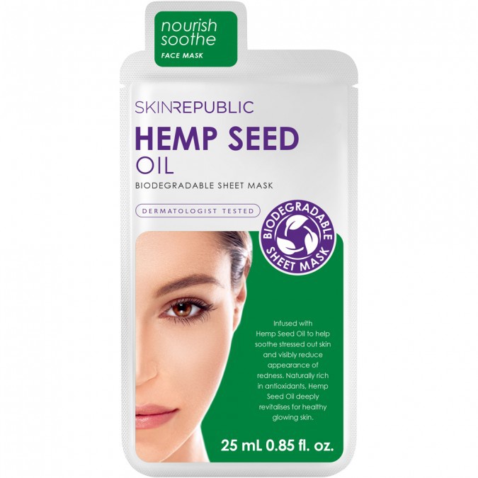 Skin Republic Hemp Seed Oil Sheet Mask