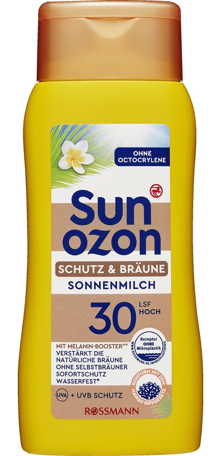 Sun Ozon Schutz & Bräune Sonnenmilch LSF 30