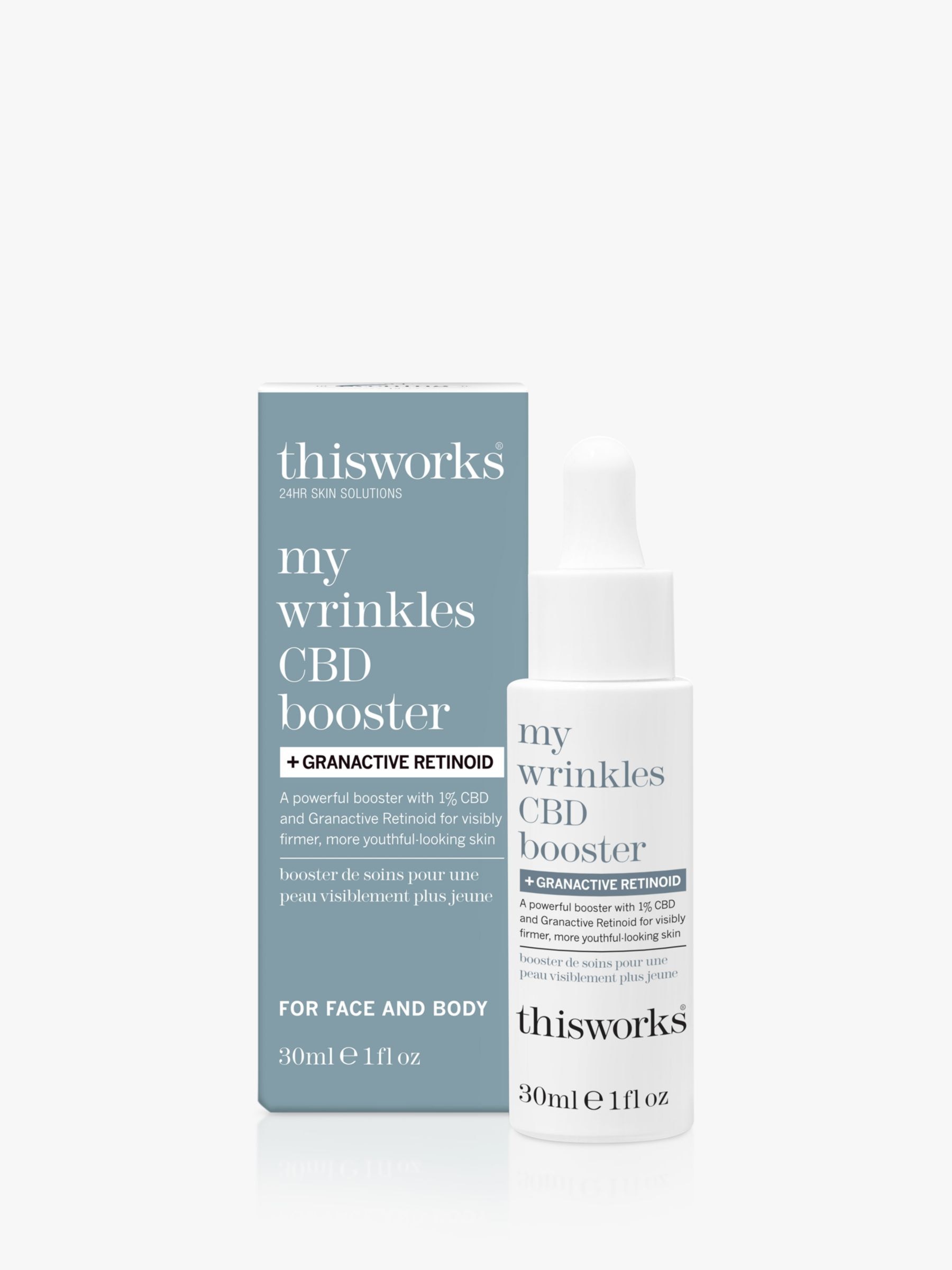 This Works My Wrinkles Cbd Booster + Granactive Retinoid