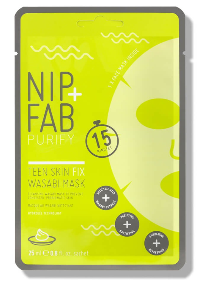 Nip+Fab Teen Skin Fix Wasabi Mask
