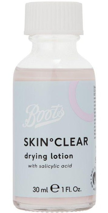 Boots Skin Clear Drying Lotion With Salicylic Acid