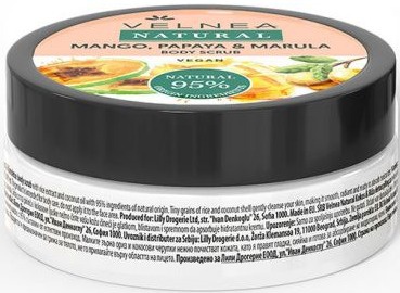 VELNEA Natural Mango, Papaya & Marula Body Scrub