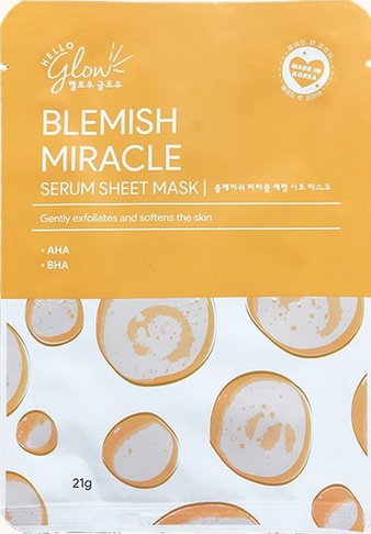 Hello Glow Serum Sheet Mask - Blemish Miracle