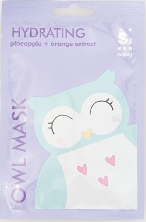 Sinsay Hydrating Owl Mask