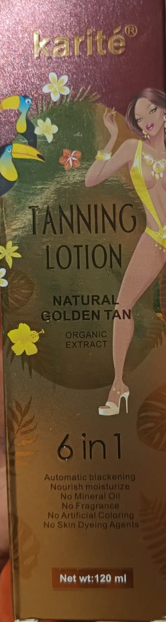 Karité Tanning Lotion 6 En 1