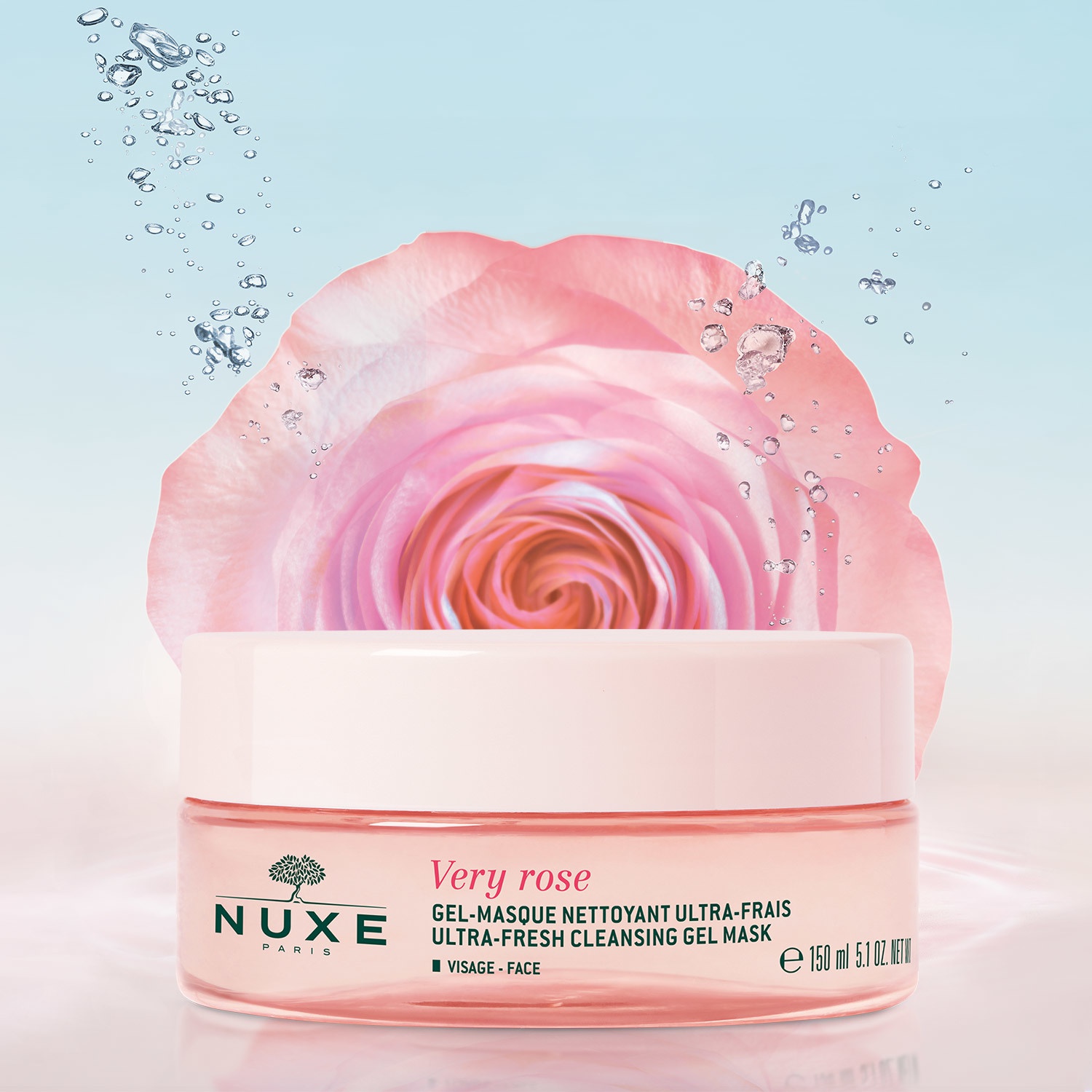 Nuxe Very Rose Ultra-Fresh Cleansing Gel Mask