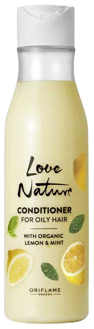 Oriflame Love Nature Conditioner For Oily Hair With Organic Lemon & Mint
