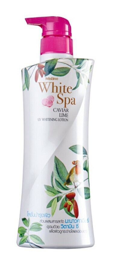 Mistine White Spa Caviar Lime UV Whitening Lotion