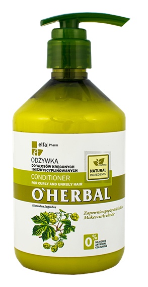 O'herbal Conditioner For Unruly And Curly Hair